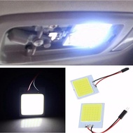 Universal Dome Lamp 48 Led COB Car Interior Light with T10 Festoon Adapter for Roof & Cabin
