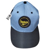 Reebok Knitted Hat biru Reebok Logo Trucker Hat/ Thick Material Baseball Cap/
