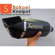 Motorcycle Exhaust Akrapovic Scooter Modified exhaust Muffler pipe Sport Bike R15v3 R25V3 MT09 Z800