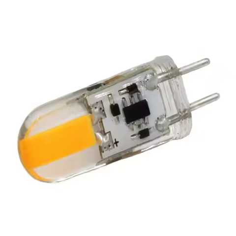Dimmable GY6.35 LED lamp AC/DC 12V Silicone LED COB Spotlight Bulb 5W COB light Replace 30W 50W halo