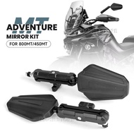 Available motorcycle mirror aluminum stem cfmoto 800mt 650mt 450mt adventure touring e24 emark certi