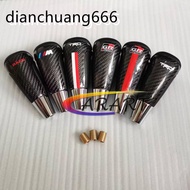 TRD GR Sport Racing Real Carbon Fiber Gear Shift Knob For Toyota GT86 GR 86 Land Cruiser LC200 Inter
