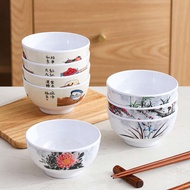 corningware mangkuk plastik Mangkuk pencuci mulut melamin mangkuk kecil peribadi mangkuk nasi 4.5 ma