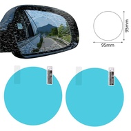 2PCS/Set Car Accessories Anti Fog Rainproof Car Mirror Window Clear Film Anti-glare Waterproof Car Sticker Driving Safety