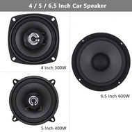 1 Piece 4 / 5 / 6.5 Inch Car Speakers Universal Subwoofer Car Audio Stereo Full Range Frequency Auto