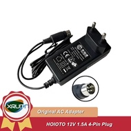 Original 12V 1.5A 4 PIN Switching Adapter For Hikvision Video Recorder CWT KL-AD3060VA SW-520 Hard D
