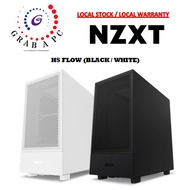 NZXT H5 FLOW COMPACT MID-TOWER AIRFLOW CASE (BLACK/WHITE)