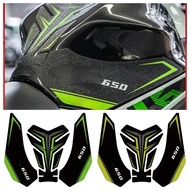 For z650 Z650 NINJA650 NINJA 650 ninja650 Motorcycle Tank Clear Pad Knee Grip Decals Transparent Lea
