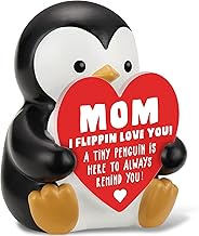 akeke Christmas Birthday Gifts for Mom from Daughter Son, Positive Mini Cute Penguin Mom Gifts for B