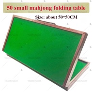 💖Ready Stock💖 50×50CM/ 60*60cm mini folding mahjong table travel mahjong table small mahjong table m