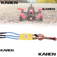 KAREN1 ESC Brushless Motor, Banana Head T Plug XT60 30A/40A Speed Controller,  RC Parts Helicopter B