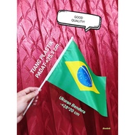BRAZIL COUNTRY HAND FLAG WORLD CUP FLAG NOBAR FLAG