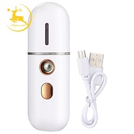 Portable Facial Steamer, Mini USB Facial Humidifier, Nano Facial Sprayer, Handy Face Steamer Mist Spray Machine