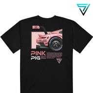Porsche 911 T-Shirt Pink Pig Porsche