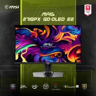 # MSI MAG 271QPX QD-OLED E2 Gaming Monitor - 26.5", WQHD, QD-OLED, 0.03ms, 240Hz, Adaptive Sync #