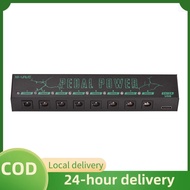 M-VAVE  PEDAL  POWER  Guitar Pedal Power Guitar Effector Power Supply 8 Isolated DC Output