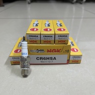 NGK SPARK PLUG CR6HSA CR6 CR6-HSA CR6 HSA PLUG UNTUK YAMAHA EGO AVANTIZ SOLARIZ SRL115 FI EGO-S FI 1