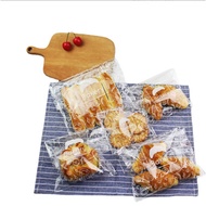 100pcs 13x13cm 15x15cm 16.5x20cm 19x18cm 21x22cm OPP bread plastic bread donut cake plastic bread pa