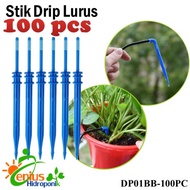 Wholesale 100 pcs Straight Dripper / Stick Dripper / Dripper / Dripper - Straight Blue MAR27