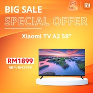 𝐁𝐈𝐆 𝐒𝐀𝐋𝐄 100% Original Xiaomi Mi TV A2 58" - Smart TV 4K UHD Ready Stock