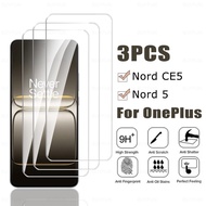 3Pieces Full Glue Glass For OnePlus Nord CE5 Screen Protector Tempered Glass One Plus Nord 5 CE 5 No