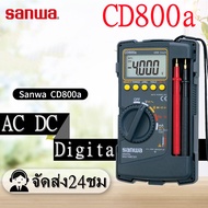 【Sydneywind】CD800aดิจิตอล SUNWA มัลติมิเตอร์ มิเตอร์ เครื่องวัดไฟ AC DC Digital ดิจิตอล มัลติมิเตอร์