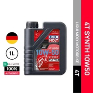 100%ORI} LIQUI MOLY Motorcycle 4T 10W50 10W-50 Fully Synthetic Engine Oil Minyak Hitam 1502