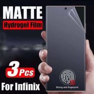 3Pcs For Infinix Smart 6 S5 5 S4 4 4C HD Pro Plus Zero Ultra 2021 Screen Protector Matte Front Hydro