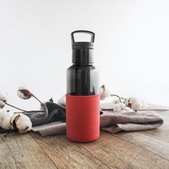 【戶外首選】美國HYDY輕靚水瓶 | 帝國紅-碳黑瓶 590ml