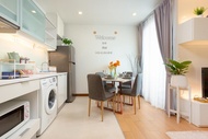 Pangsapuri 40 m² dengan 1 bilik tidur dan 1 bilik mandi peribadi di Chang Khlan (Cosy room near nigh