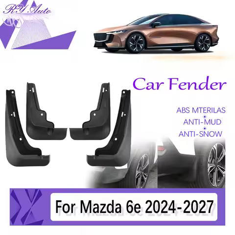 Car Mud Fenders For Mazda 6e EZ-6 EZ6 EV J90A 2024 2025 2026 2027 Antifreeze Mudguard Door Guard Mud