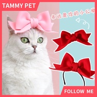 Cat Hair Band Hair Hoop Pet Headband  Dog Hair Clasp Hair Clip Klip Kucing Ribbon Kucing  Outfit