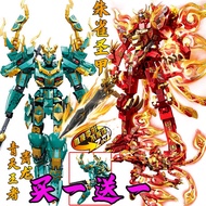 สัตว์ในตำนาน Xuanwu Mecha King เข้ากันได้กับตัวต่อเลโก้ Qinglong Suzaku Dian Wei Zhao Yun ของเล่นเด็