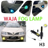 PROTON WAJA FOG LAMP LED BULB Ice blue White Yellow Lampu Spotlight Sport Light Mentol Kereta Haloge