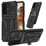 Armor ShockProof Coque For Xiaomi 11T Pro Case Xiaomi11T Xiomi Mi 11 T Mi11T Pro 5G Anti-Shock KickStand Card Slot Protect shell