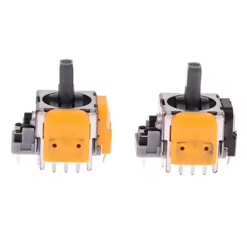 1 Pair Replacement Hall Effect Joystick 3D Analog Joystick for PS5 PS4 Xbox One SX Controller ThumbS