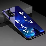 Phone case for oppo a74, oppo a74 5g, a95, a54 5g with beautiful calligraphy