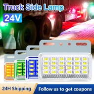 24V LED Truck Side Light Bus Boat Rv Side Marker Light clearance Lamp truck side light