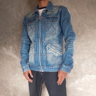 Farmer's Market Trucker Denim - Jeans Jacket - Repeat- Retro - vintage - 90's - type 2