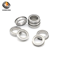 1PCS F6701ZZ Flange Bearing 12X18X4 mm Double Shielded Deep Groove Flanged Ball Bearings MF52ZZ MF74