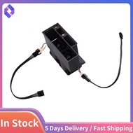 Dual Violence Fan Ultra Short Cooling Radiator for   A100 170HX L40 A40 A30 GPU Graphics Card Comput
