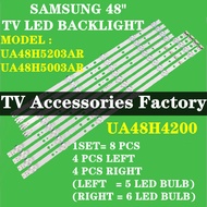 UA48H5203AR UA48H5003AR UA48H4200 SAMSUNG 48" TV LED BACKLIGHT(LAMP TV) SAMSUNG 48 INCH LED TV 48H52