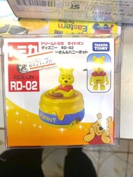 Tomica RD-02 Disney Motor Winnie the Pooh Car