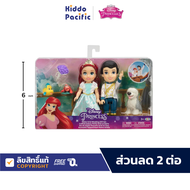 Disney Princess Petite Areil Wedding Gift Set ตุ๊กตาเจ้าหญิง มาพร้อม เจ้าชายอีริก และเพื่อนในฉากงานแ