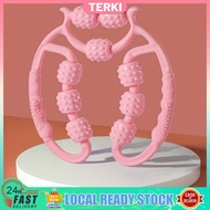 Leg Massage 9 Wheels Ring-shaped Muscle Relaxation Leg Clamp Massage Device Fitness Equipment Yoga