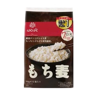 Japan hakubaku Glutinous Wheat Rice Barley 600g (50g * 12 Bags) Golden Low Sugar