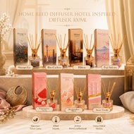 Hotel Inspired Perfume Reed Diffuser 100ml Hotel Scents Fresh and Sweet Scent [DIFFUSER HOME]
