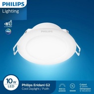 CAHAYA PUTIH Led Panel Philips Emws 10w White DL190B - Downlight Philips Emasco White Light