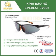 Everest EV303 glasses are dust-proof, UV-resistant, scratch-resistant, fog-proof, used for work and 