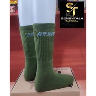 ARMY Athletic Socks Green Cotton